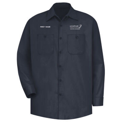 Harris Engineering - Red Kap Industrial Work Shirt - Cotton Long Sleeve Uniform Shirt Thumbnail